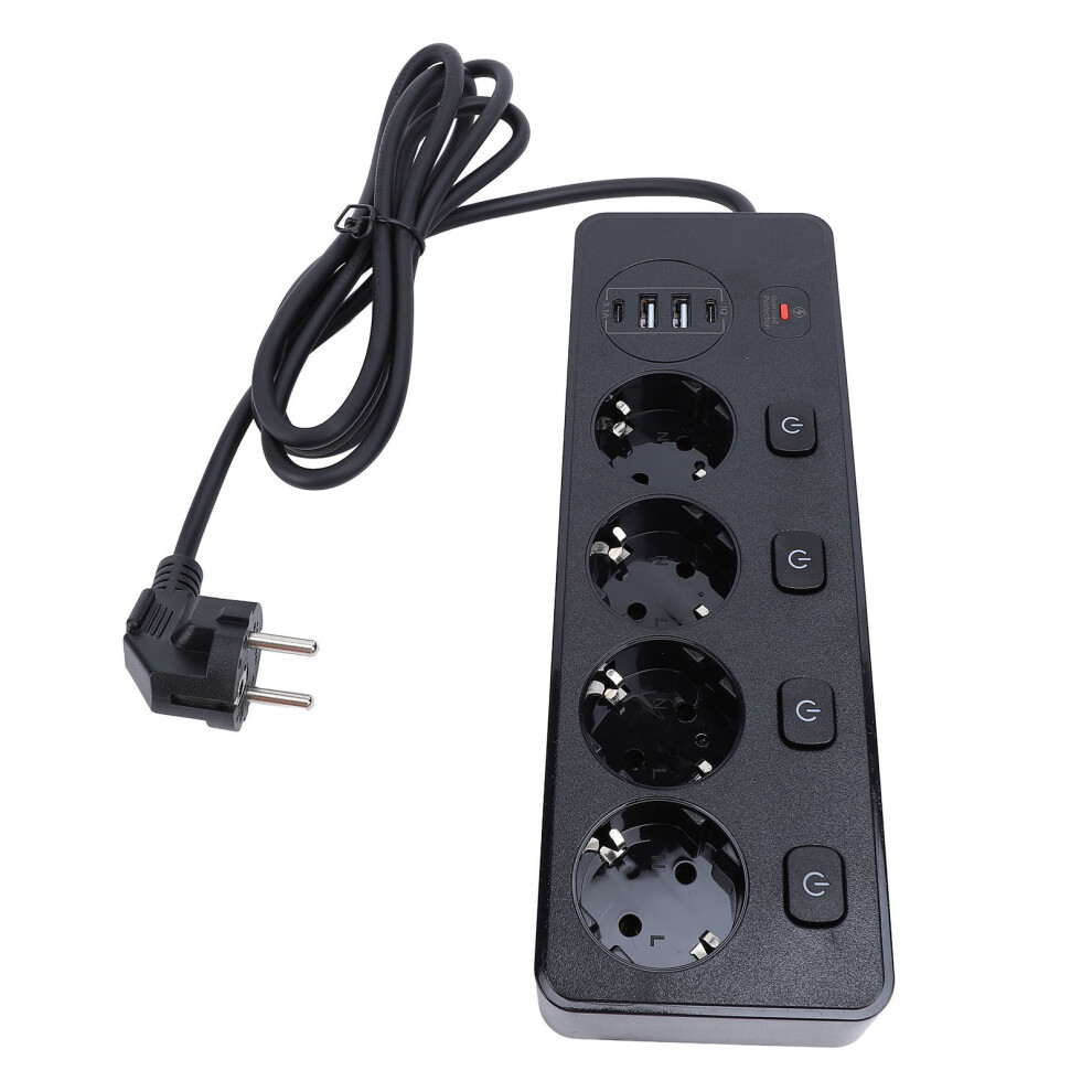 3250W Power Strip 4Pcs 2 Prong 2 Type C Fast Charging Usb 323163058726