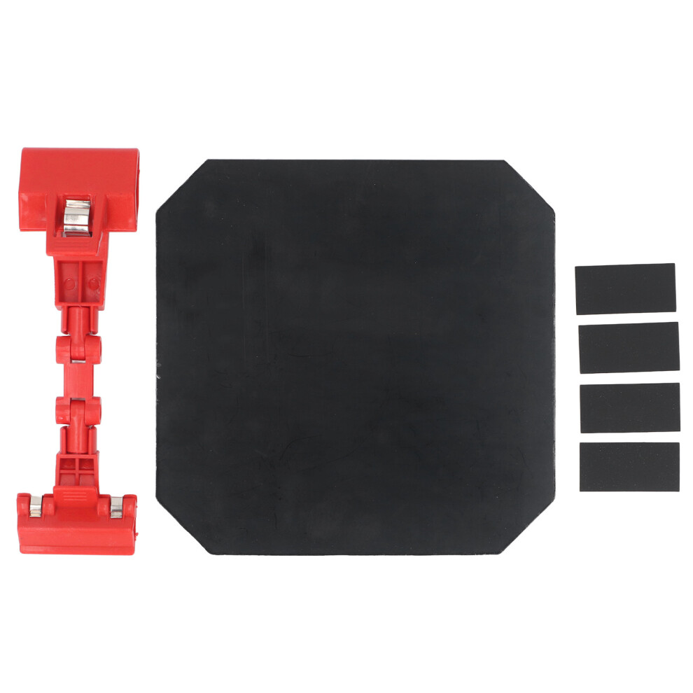 Welding Blackout Panel 18Cm Square Red Bracket Portable 323163056364