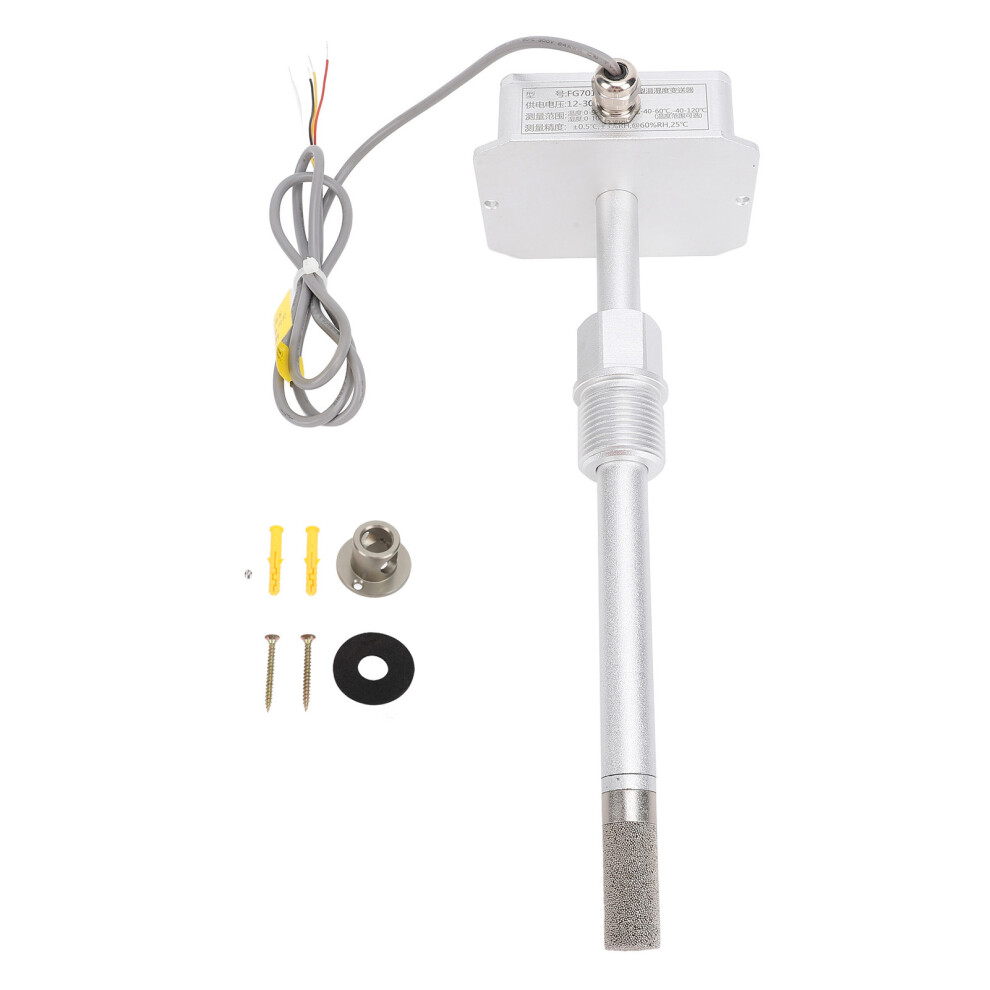 Temp Humidity Sensor High Accuracy Duct Wall Mount 4-20Ma 12-30Vdc 323163056487