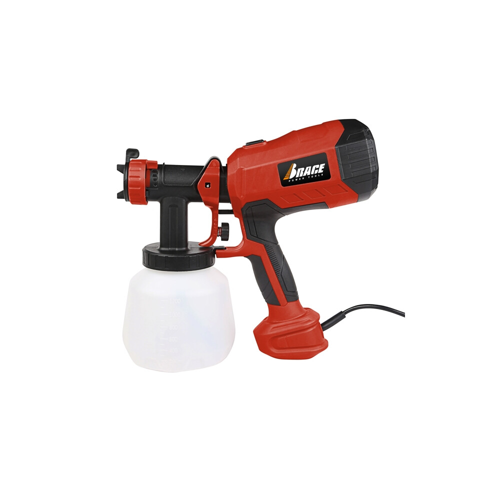 600W Paint Sprayer 3 Nozzles 3 Patterns 1200Ml Hvlp For Furniture Diy 323163057729