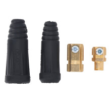 Welding Cable Joint Quick Connector Male Female 200-300A EU Style