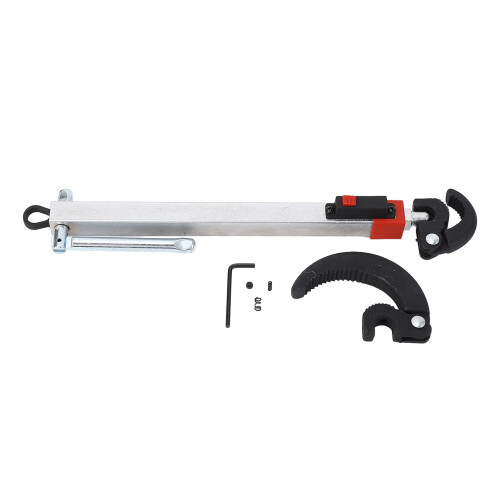Basin Wrench 250mm 180 Degree Pivoting Telescoping