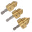 3 Pcs Set PPR Lifting Drill Bit 1/4 Inch Hex Shank Water Pipe Expander 5