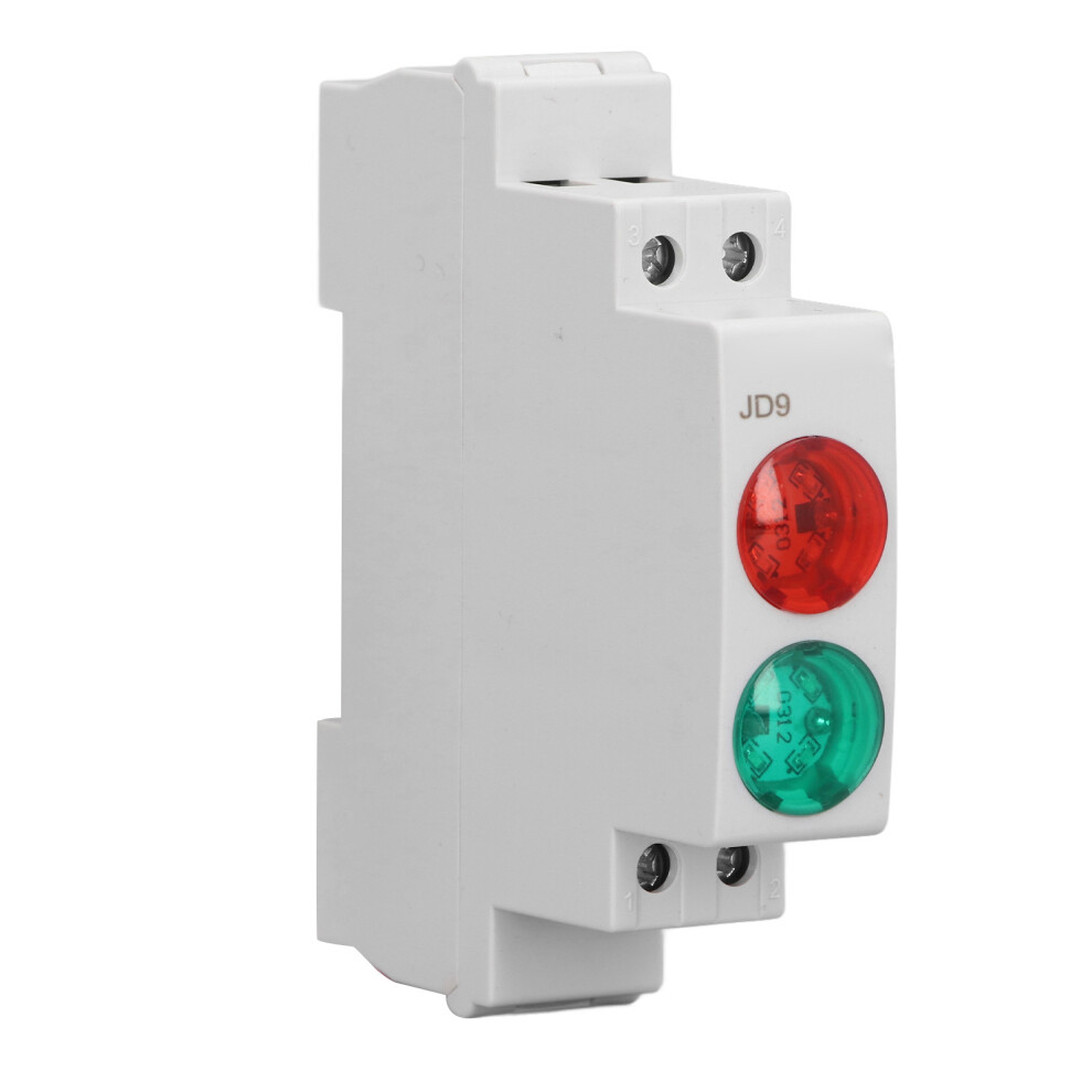 Din Rail Led Indicator Light Red Green 230V Ac Dc 323163061092