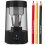 Portable Electric Pencil Sharpener 6-8mm Battery Powered Fast 3