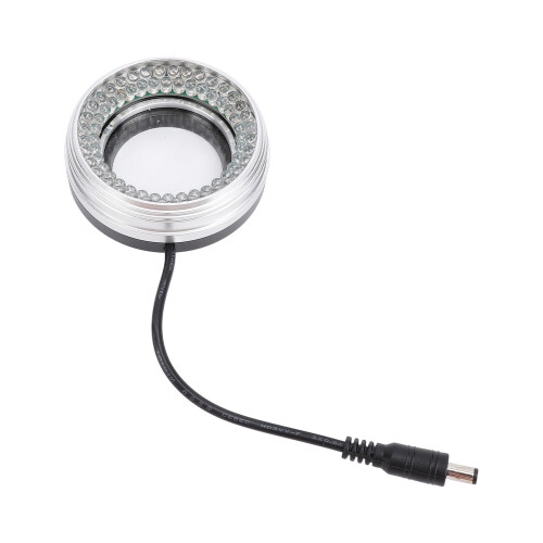 Microscope LED Circle Light 6500K 72 Beads Adjustable Brightness 1