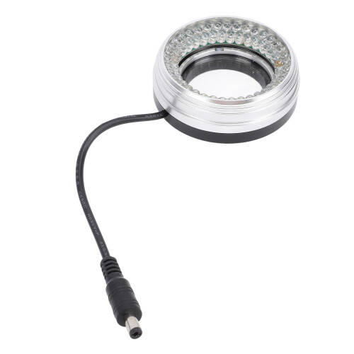 Microscope LED Circle Light 6500K 72 Beads Adjustable Brightness 2