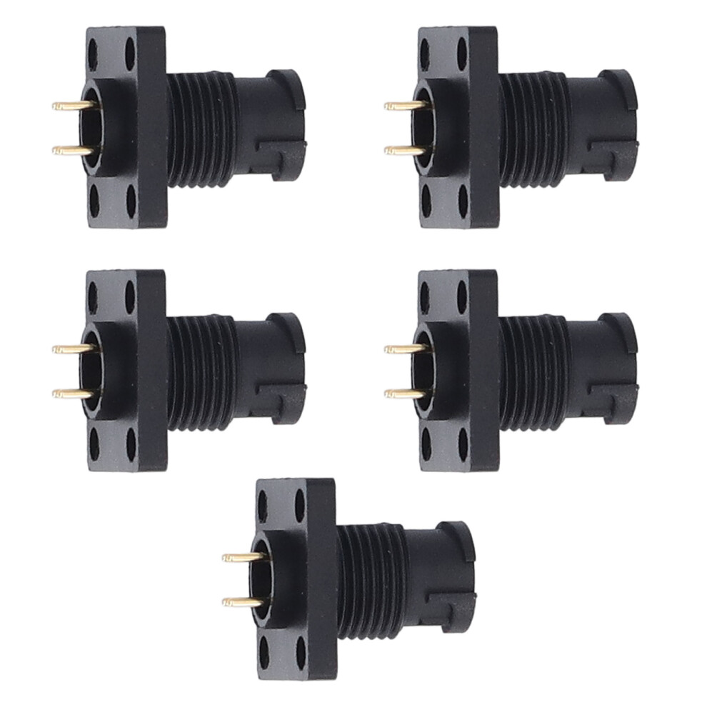 5Pcs Aviation Plug Connector Ip67 E7 7/16 Thread 4 Pin 60V 2A 323163059518