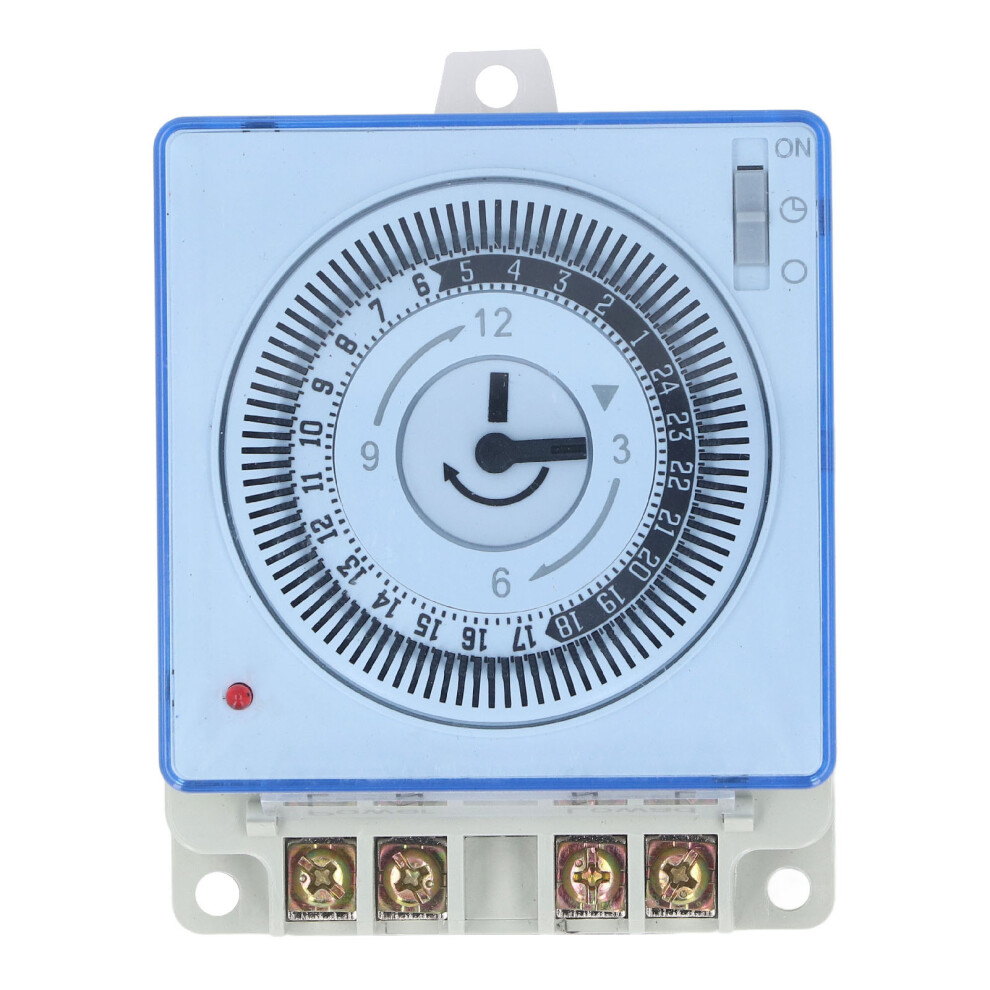 24H Mechanical Time Switch Automatic Timer For Lighting Exhaust 323163059969