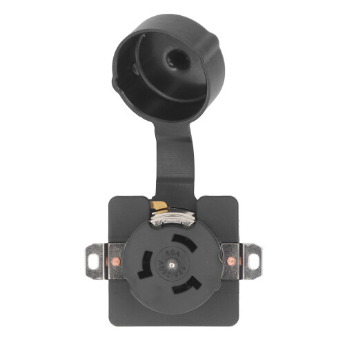 Generator Connector 50A SS2-50R 3-Pole 4-Wire Grounding Locking 1