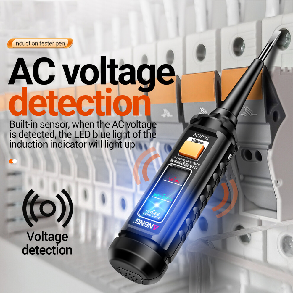 Aneng B15 Induction Tester Pen 24V-250V Ac Voltage Detector 323163061498