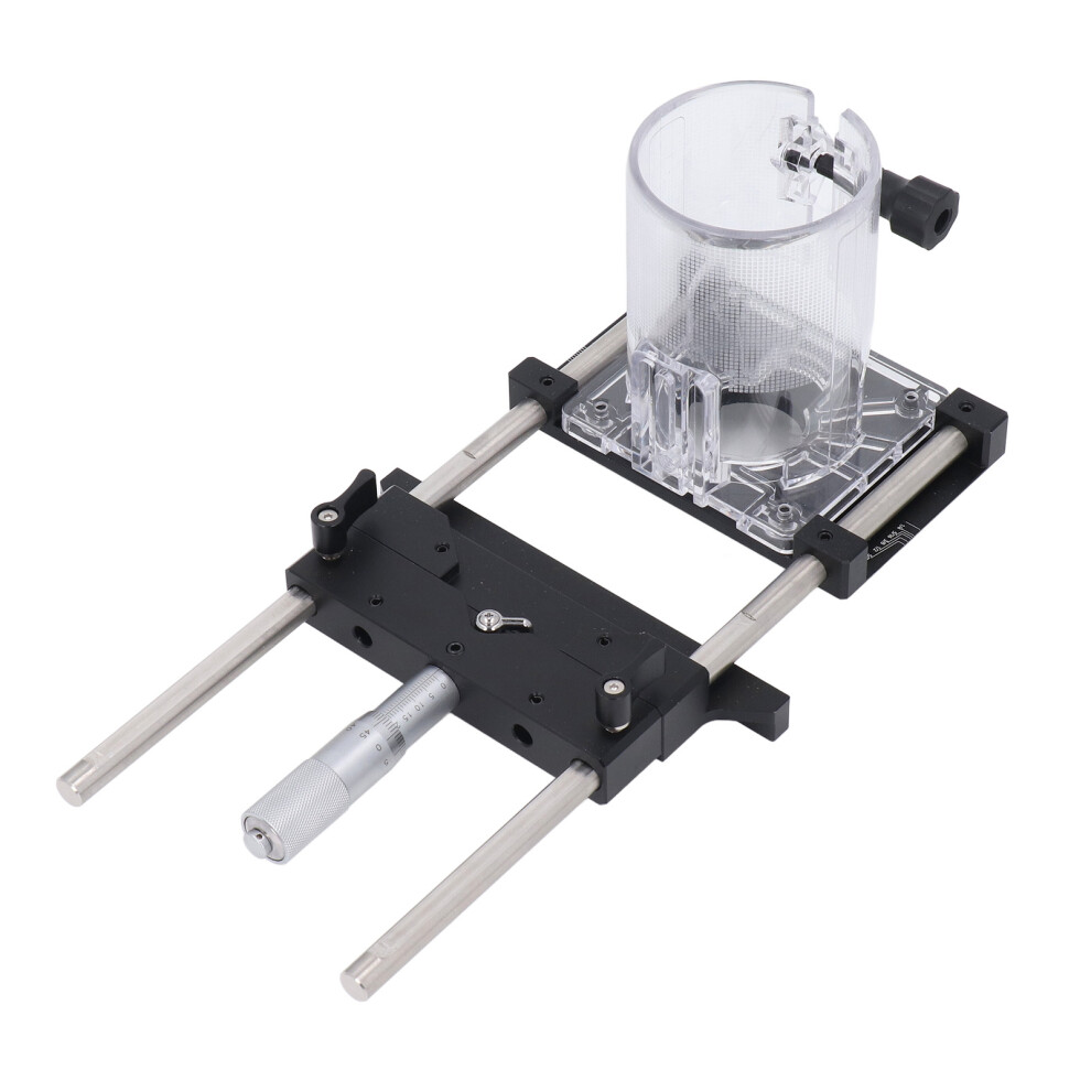 Router Fluting Jig Aluminum Alloy 0.01Mm 0-18Mm 65Mm For Woodworking 323163058207