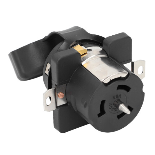Generator Connector 50A SS2-50R 3-Pole 4-Wire Grounding Locking 2