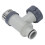 Pool Plunger Valve Replacement PVC Multifunctional Assembly 3