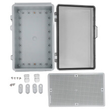 Waterproof Junction Box IP67 ABS 175x275x110mm Mounting Plate
