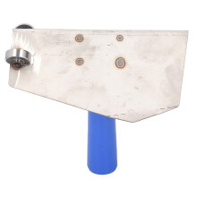 Stainless Steel Inside Corner Trowel with Bearing for Plastering