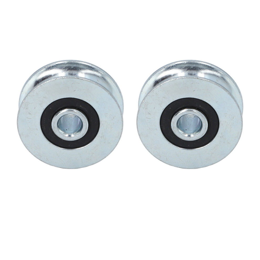 2 Pcs 40Mm Pulley Wheel 8Mm Hole Alloy Steel Bearing 323163060361