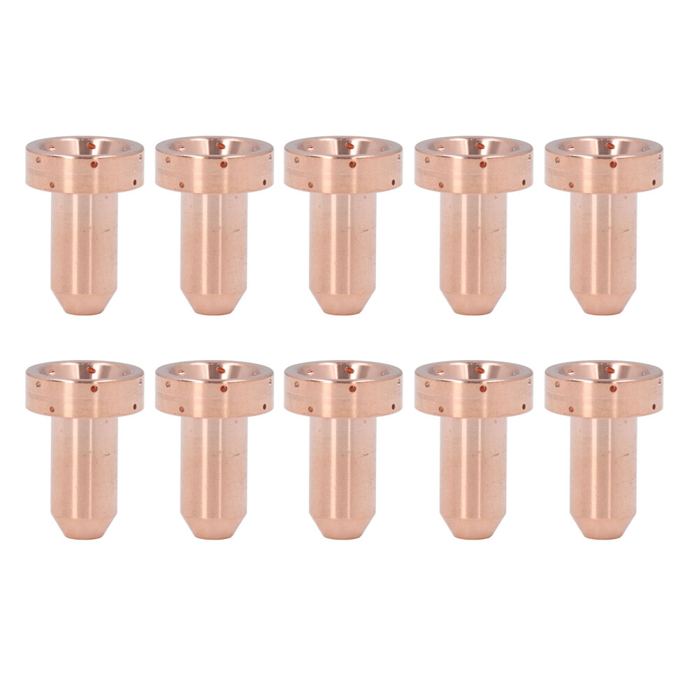 10Pcs 98211 Nozzle 60A Brass Plasma Cutting Torch For Sl60 Sl100 323163060422