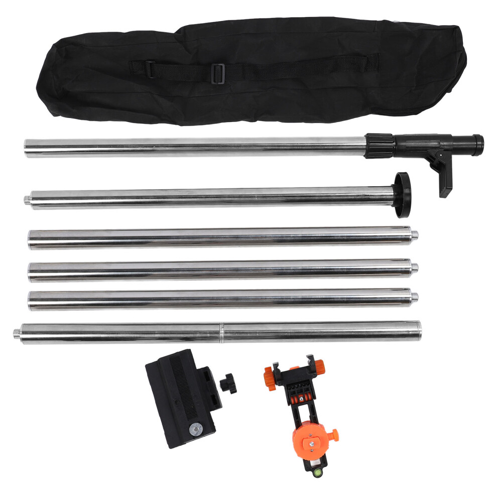 4.8M Adjustable Telescoping Laser Level Pole 6Mm 15.2Mm Interface 323163061900