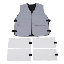 Cooling Vest Polyester 3H Summer Ice Vest for Firefighting Catering