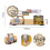 Hot Air Stirling Engine Motor LED Generator Zinc Alloy Base DIY Tool 1