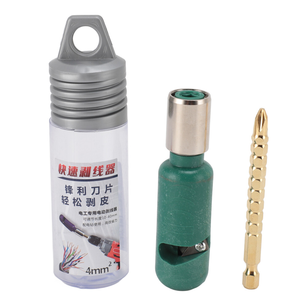 4Mmâ² Electric Wire Stripper 6.35Mm Shank Adapter For Drill 323163065557