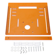 28x25cm Oblique Cut Base Plate for 4 Inch Motor