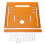 28x25cm Oblique Cut Base Plate for 4 Inch Motor 1