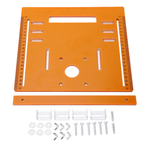 28x25cm Oblique Cut Base Plate for 4 Inch Motor