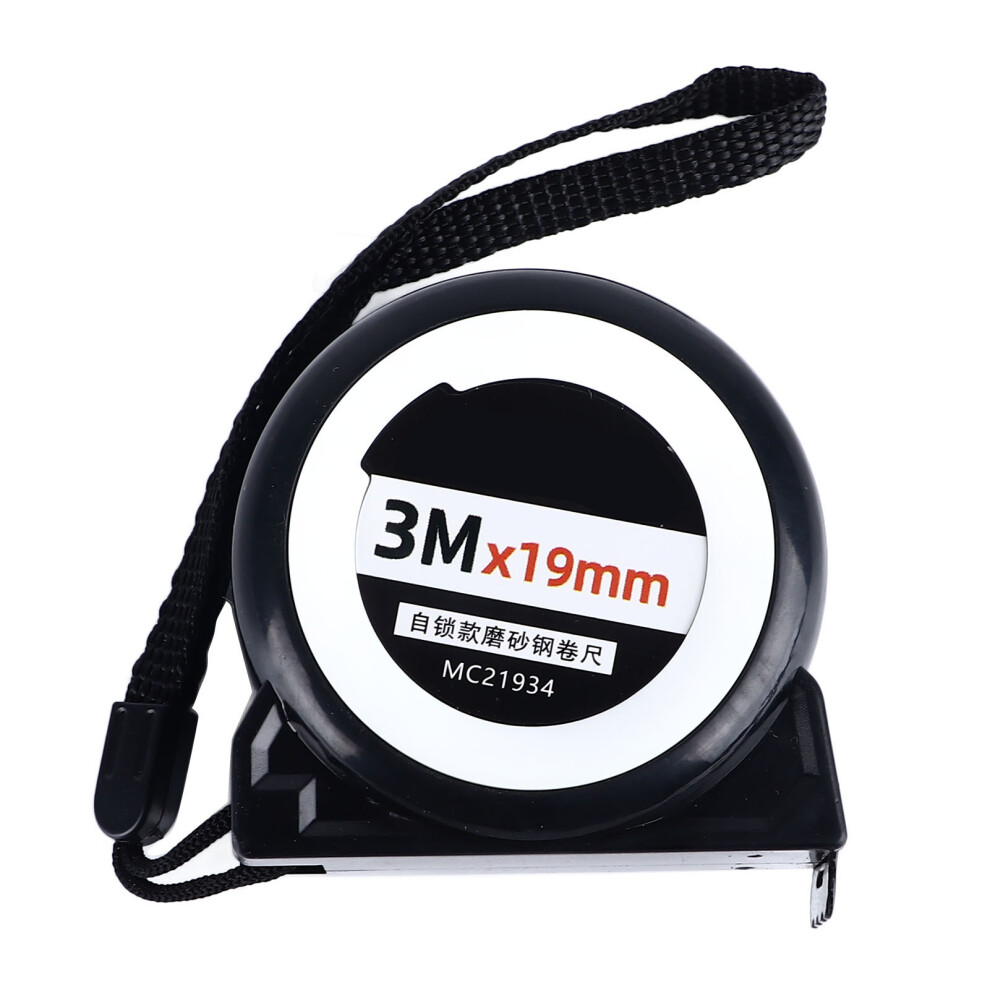 Self Locking Tape Measure Frosted Steel 3M X 19Mm High Accuracy 323163065724