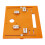 28x25cm Oblique Cut Base Plate for 4 Inch Motor 2