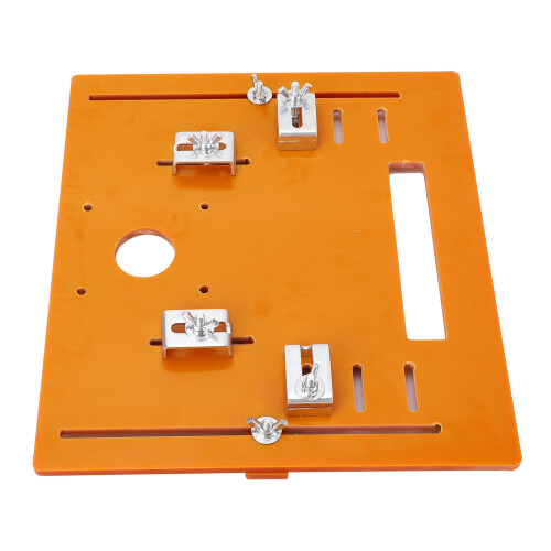28x25cm Oblique Cut Base Plate for 4 Inch Motor 1