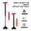 17-27'' Adjustable Standing Aid for Elderly Floor Stand Assist 1