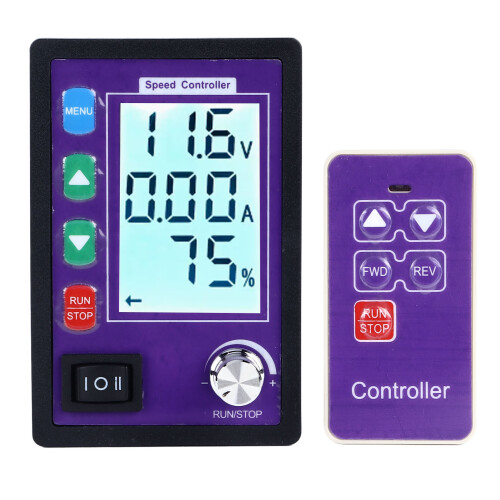 DC Motor Controller 10-55V Reversible Speed Regulator