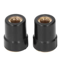2 Pcs Plasma Torch Nozzle PC0003 Brass Shield Cup for CB50 Cutter