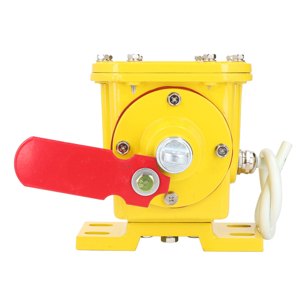 Pull Rope Switch Aluminium Alloy Emergency Stop 24-380V Manual Reset 323163066219