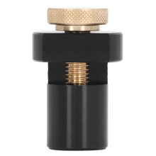 (Black) 19mm Bench Dog Aluminum Alloy Non Slip Workbench Stop Black