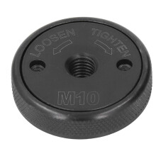 Angle Grinder Pressure Plate M10 Quick Release Black