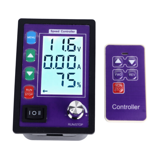DC Motor Controller 10-55V Reversible Speed Regulator 1