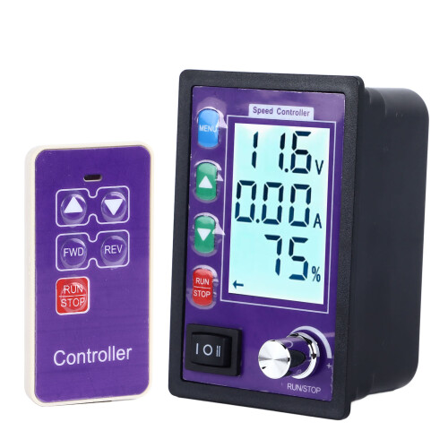 DC Motor Controller 10-55V Reversible Speed Regulator 2