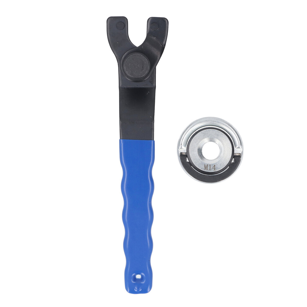 Angle Grinder Nut Wrench M14 Locking Nut Adjustable Spanner Kit 323163063102
