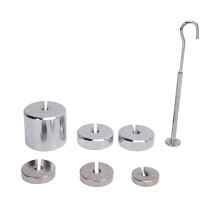 Lab Slotted Mass Set Chrome Plated 200g 50g 20g 10g Weights
