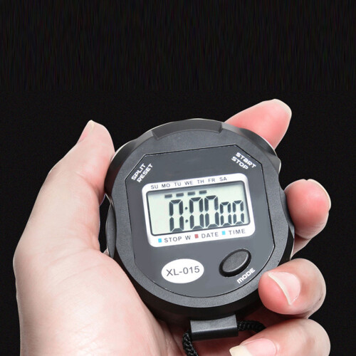 Stopwatch Elektronischer Timer Mit Nummer Und Pfeife 1