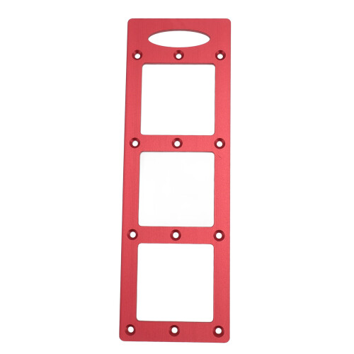 86 Type Wire Box Template Aluminum Alloy 70x60mm Socket Hole Cutter
