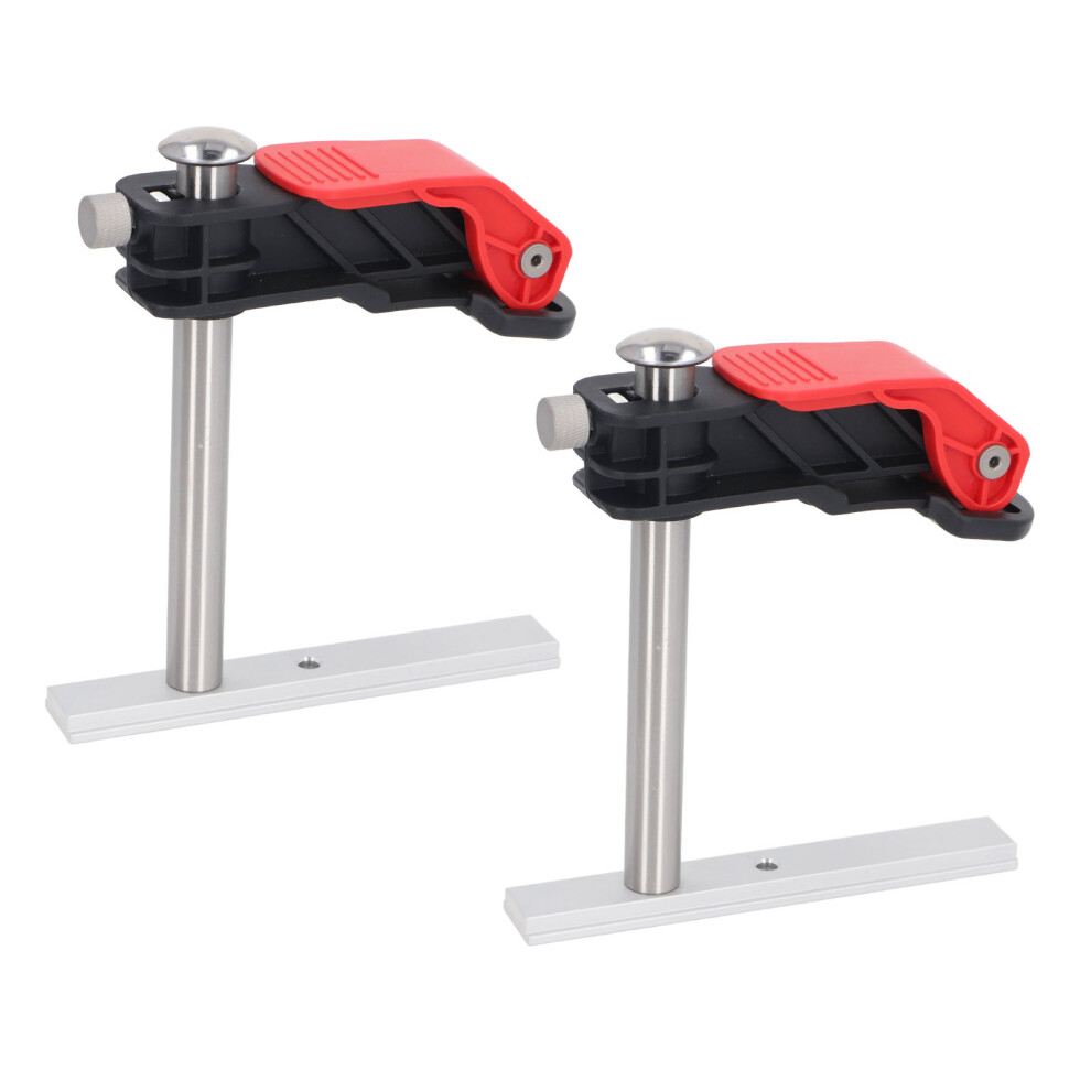 2Pcs Woodworking Press Clamp Quick Release Desktop Chute 323163067889