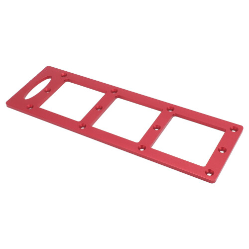 86 Type Wire Box Template Aluminum Alloy 70x60mm Socket Hole Cutter 1