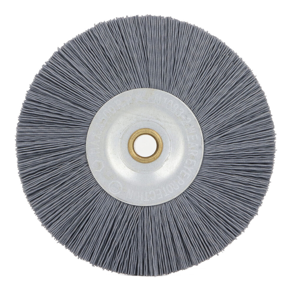 Key Machine Deburring Brush 120Mm Od 10Mm Id 15Mm Thick Nylon 323163068800