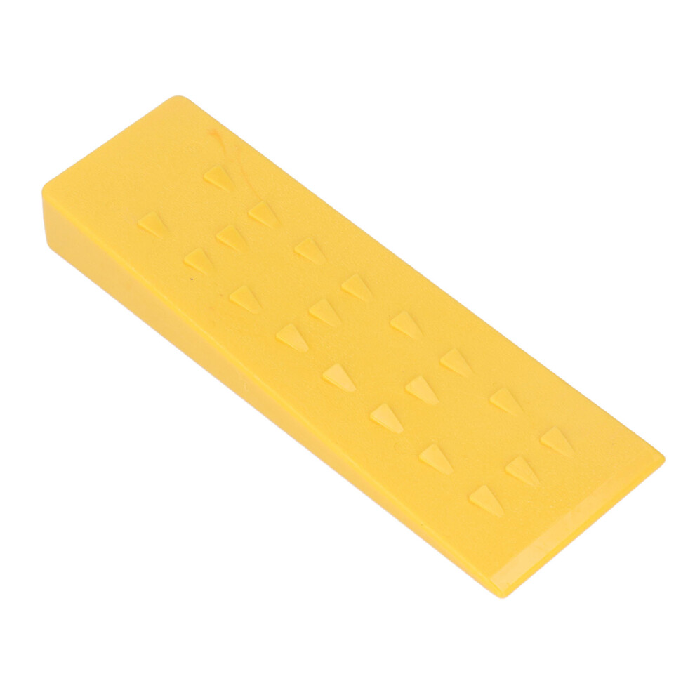 (Orange) 10In Abs Plastic Felling Wedge For Wood Splitting Tree Cutting Tools 323163068855