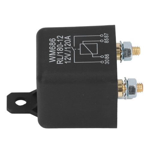 Starter Solenoid Relay 12VDC 120A Copper ABS Replacement 2