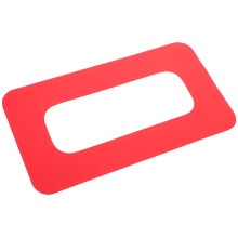 Paddling Board Surfboard Zubehör 30,00x16,50x0,10 Cm Rot